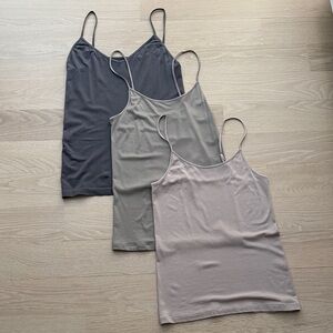 Women's Spaghetti Strap Camisole Top - Set of 3